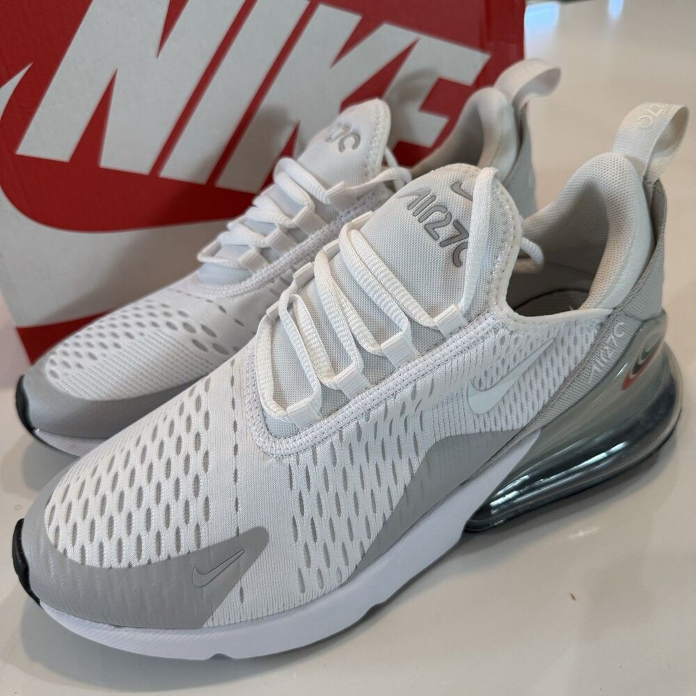 SZ 6Y / Wmns Sz 7.5 NIKE AIR MAX 270 "MULTI SWOOSH" (GS) (DV7056 100) TRAINERS